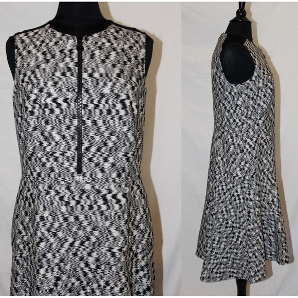 AKRIS PUNTO Fit & Flare Zip Front Sleeveless Dress Size 10 MSRP $995 - Picture 7 of 8